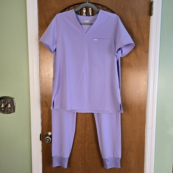 Lago Scrubs One Pocket Top Drawstring M - Picture 13 of 13